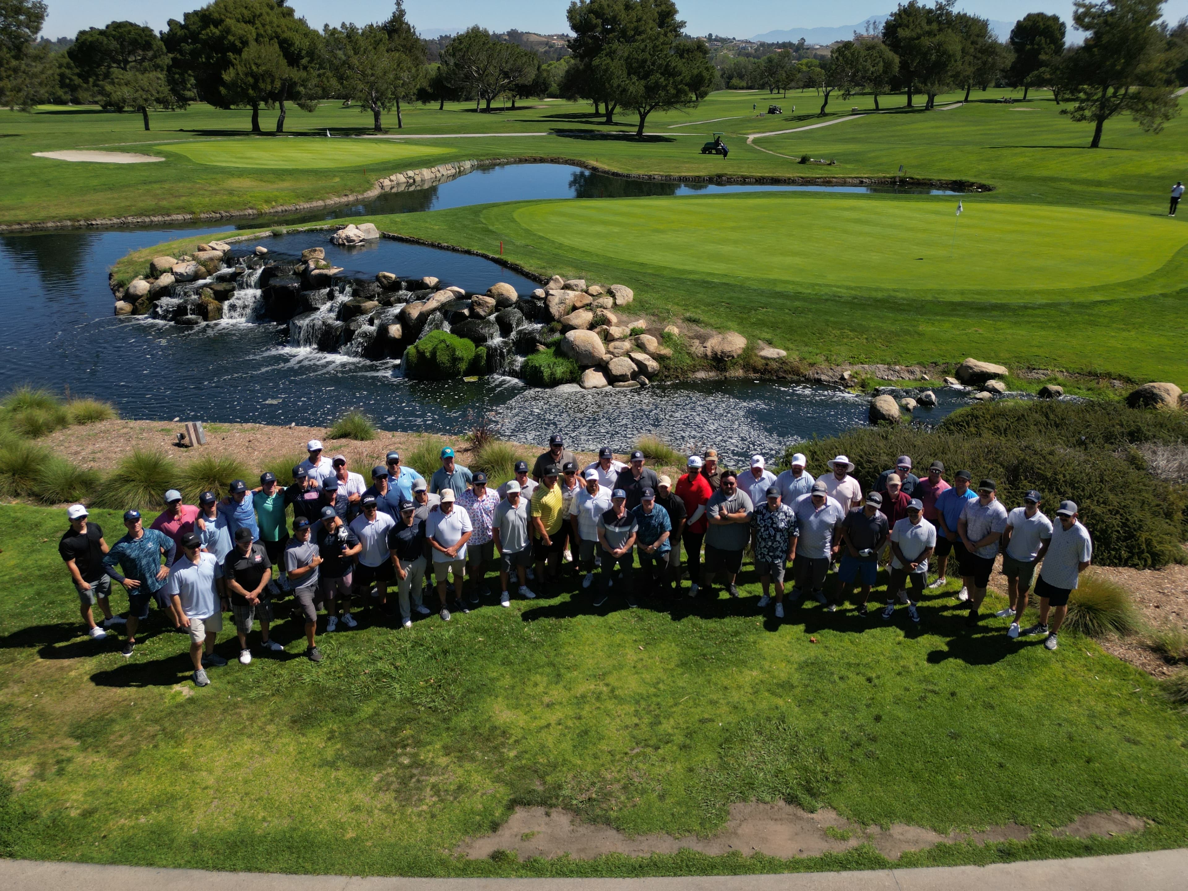 Fairways for the Fallen 2026 — group photo at Temecula Creek Inn
